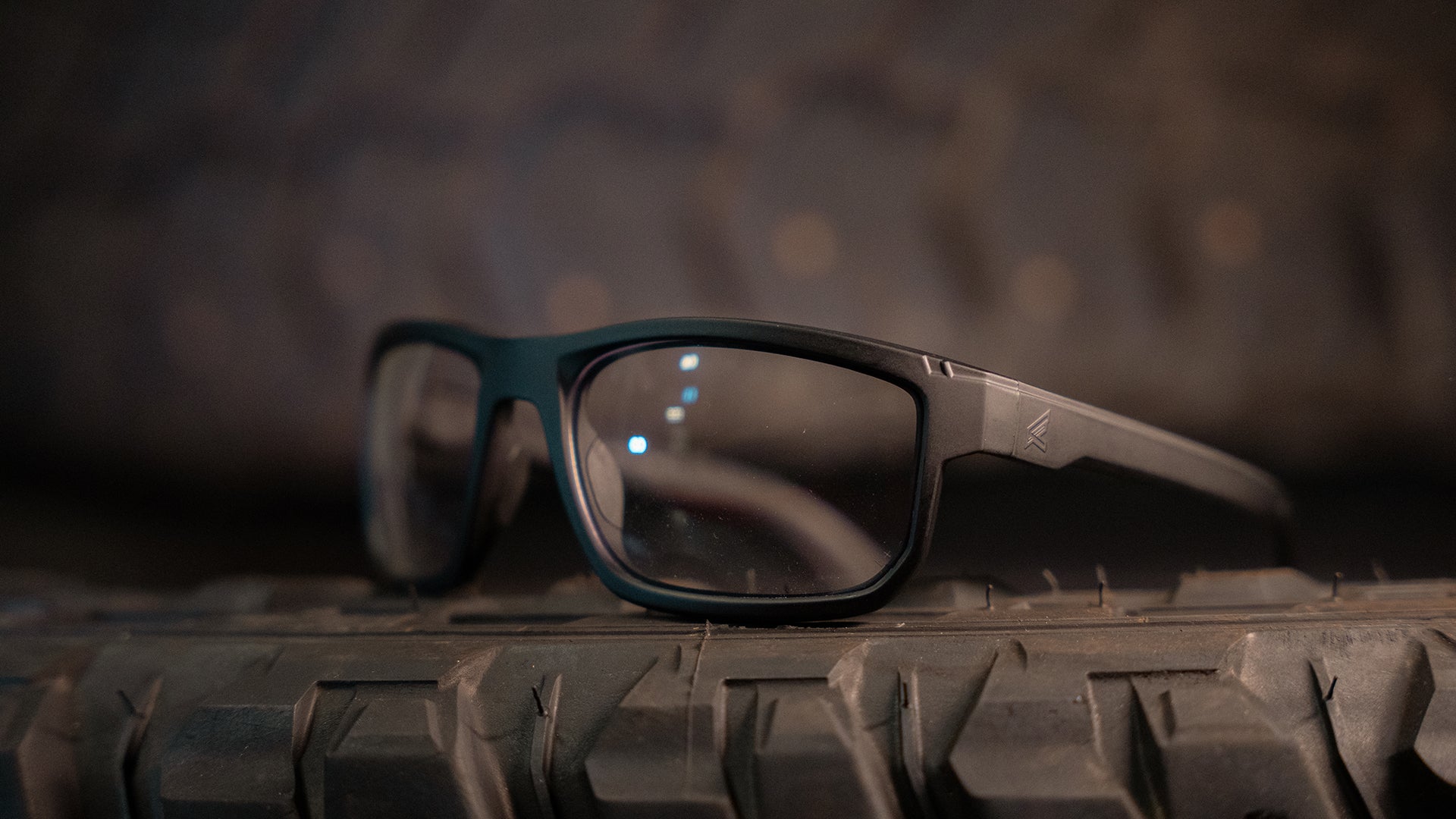 EDGE Defiance Wayfarer Safety Glasses - Polarized Z87.1 Protective Sunglasses For Men