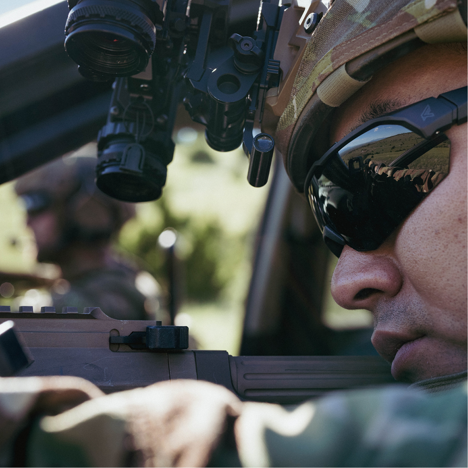 Professional top shooting glasses