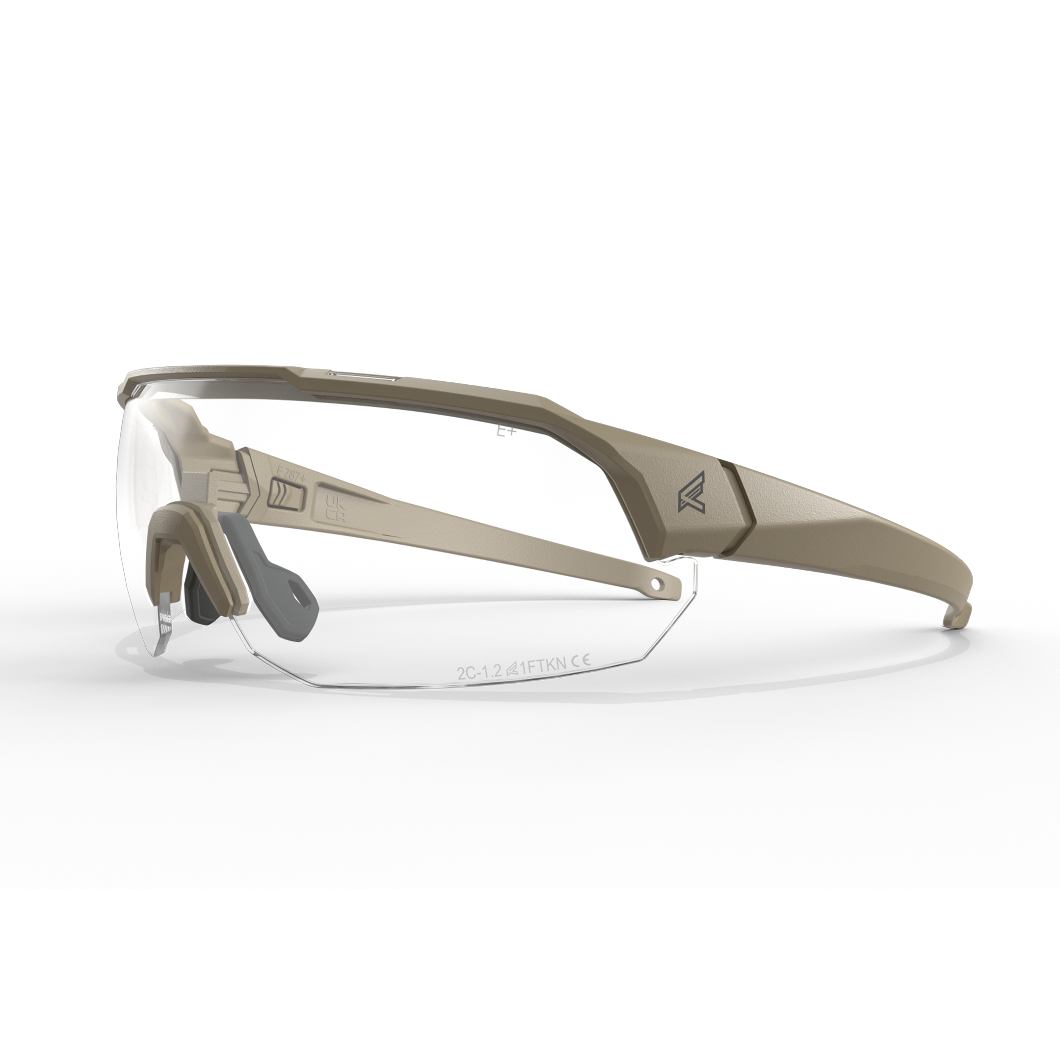 discount goggles Edge Eyewear ARC Light Shooting Glasses Black Frame Smoke Photochromic Vapor Shield Lenses Standard AL11PCVS