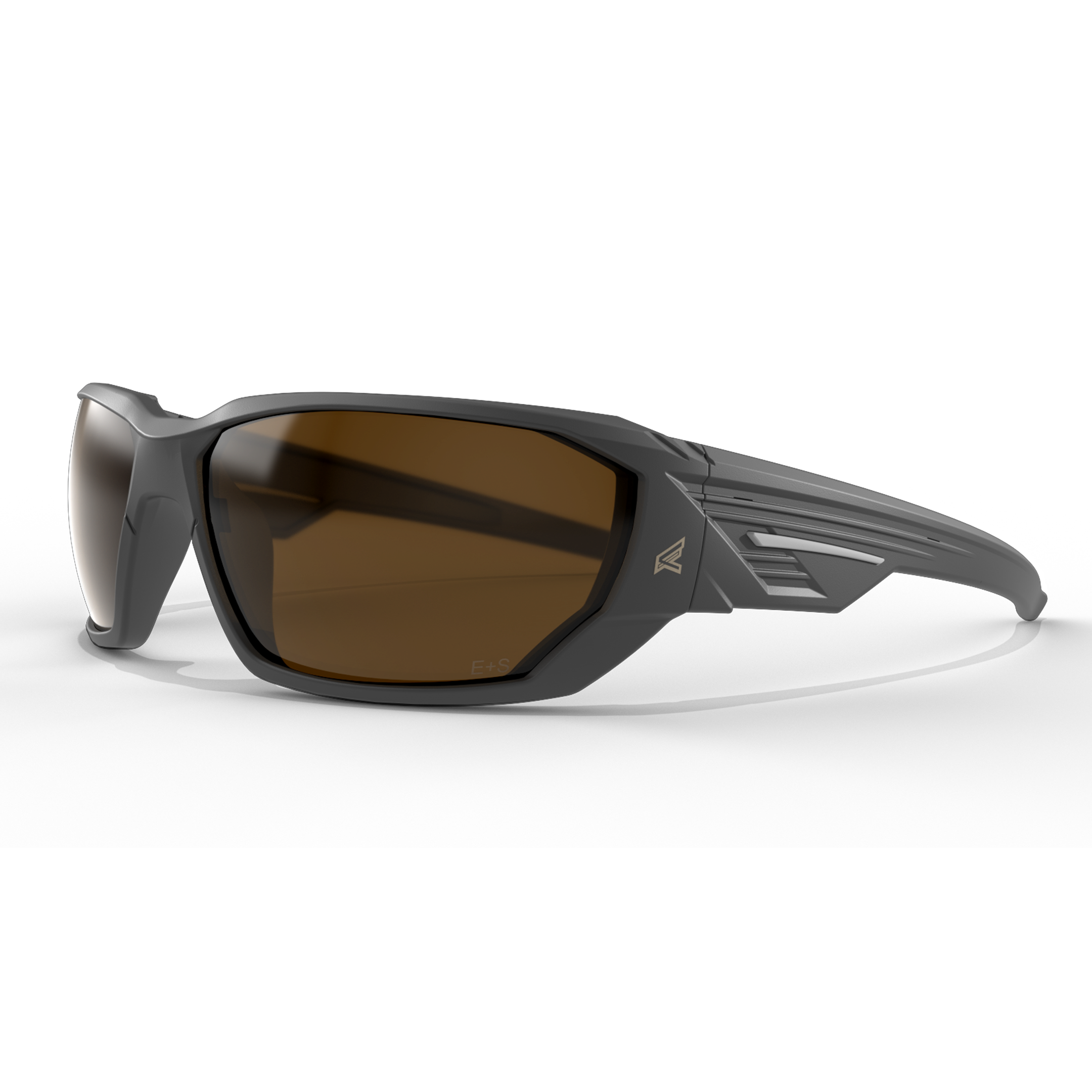 Edge Eyewear Dawson-Black Frame / Polarized Copper Driving Lens TXD415