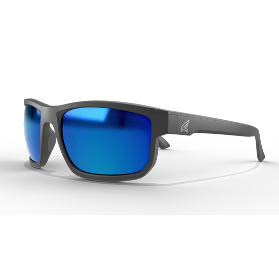 Defiance Aqua Precision Blue Mirror Safety Sunglasses