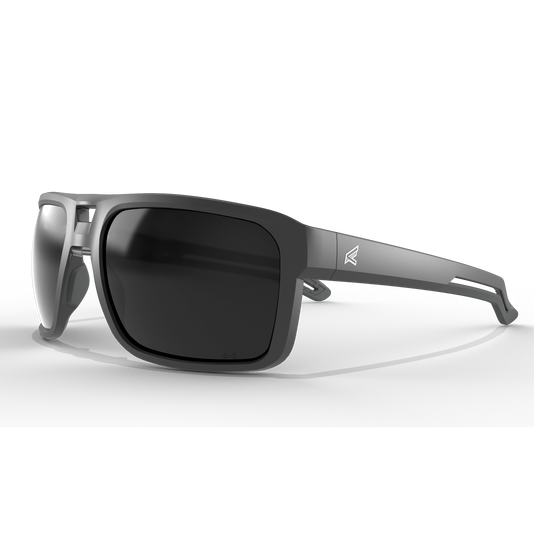 Highline Smoke Polarized Safety Glasses