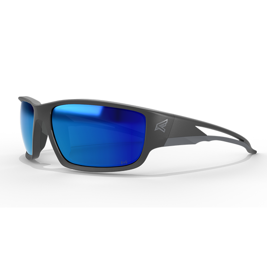 Kazbek Aqua Precision Blue Mirror Polarized Safety Glasses