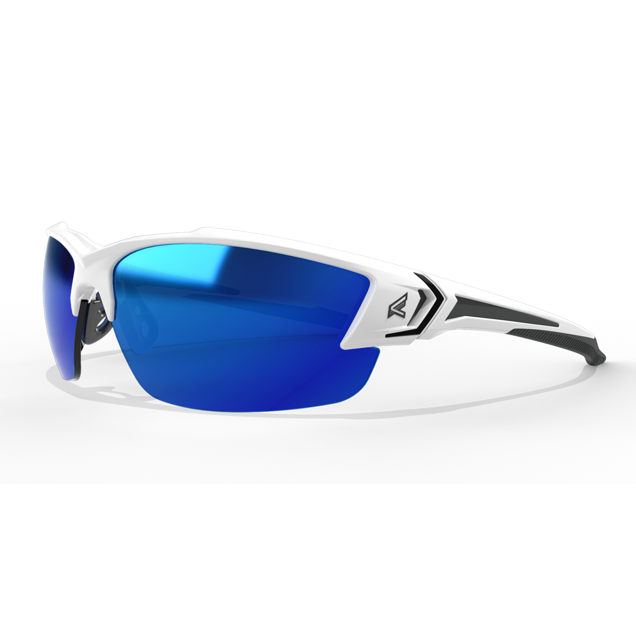 Blue Mirror Polarized Safety Glasses