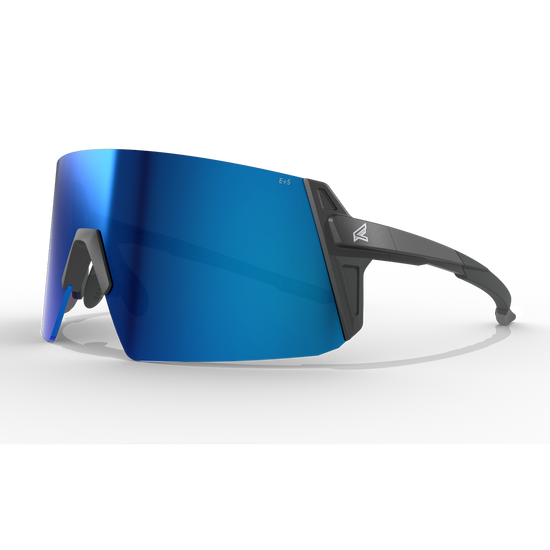 Revelstoke Aqua Precision Blue Mirror Polarized Safety Glasses