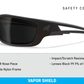 Edge Kazbek XL Safety Glasses Sunglasses ANSI Z87 You Pick Lens - Foto 4