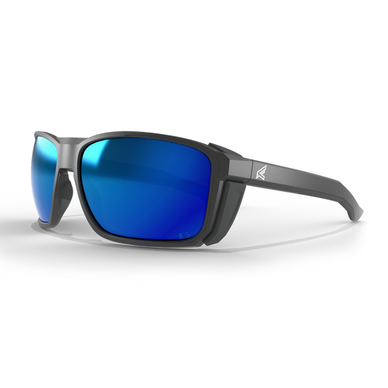 Whitikar Aqua Precision Blue Mirror Polarized Safety Glasses